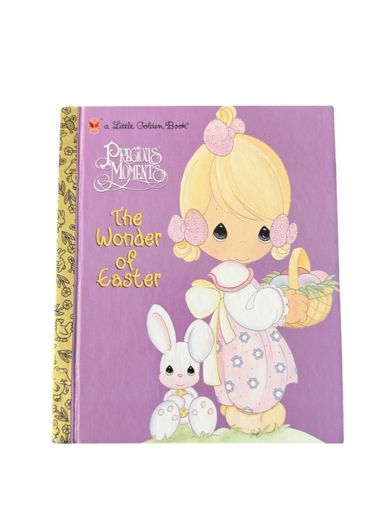 Precious Moments Other - Precious Moments A Little Golden Book The Wonder Of Easter Vintage 2000